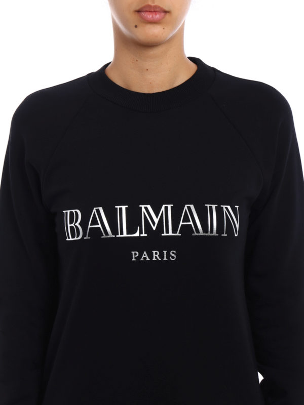 Balmain buy online Logo print sweatshirt
