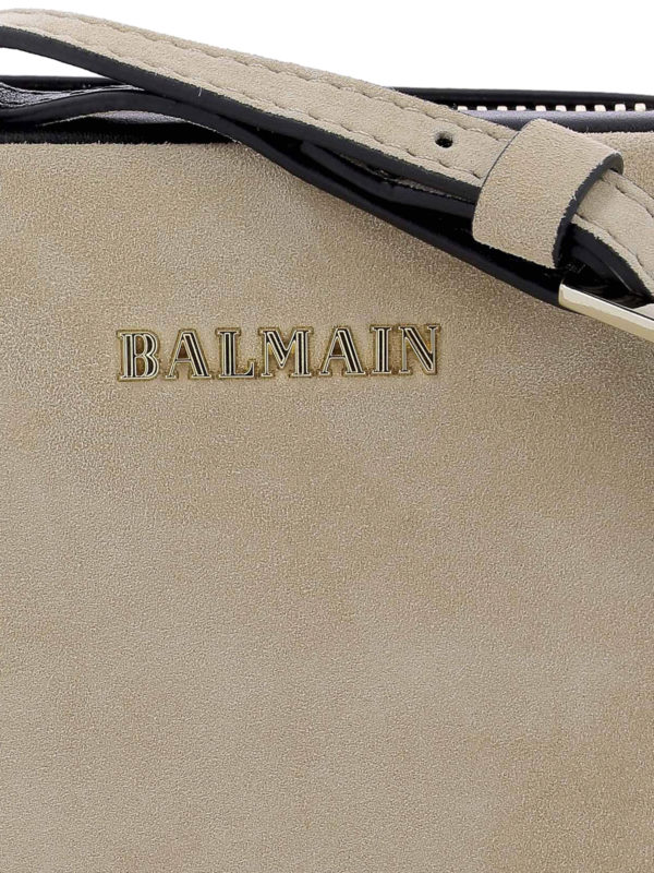 Balmain buy online Pablito suede squared bag