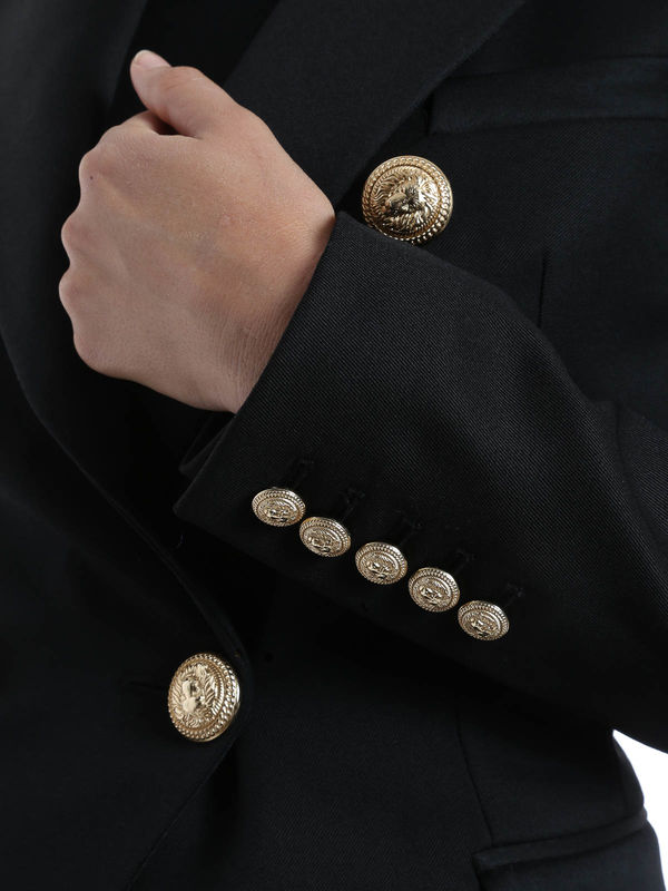 iKRIX Balmain: Double breasted wool blazer
