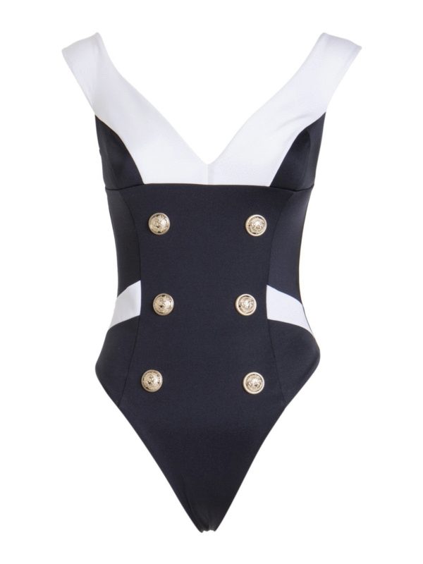 Balmain: Bañadores - Bañador - Negro