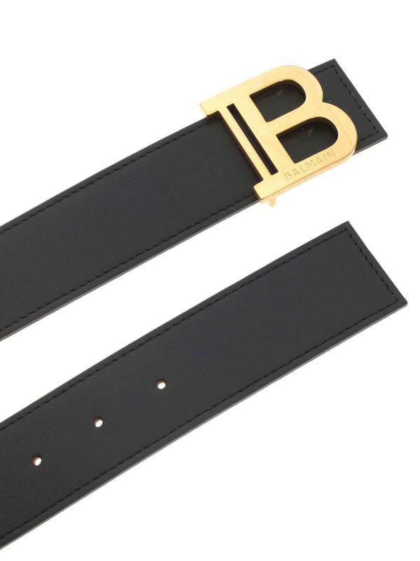 Balmain: Cinturones online - Cinturón - Negro