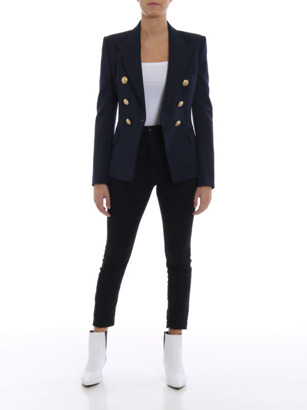 Balmain: Blazer online - Blazer - Blau