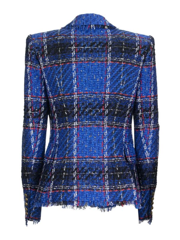 Balmain: blazers online - Tweed blazer