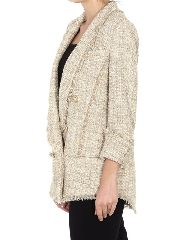 Balmain: Blazer online - Blazer - Dorado