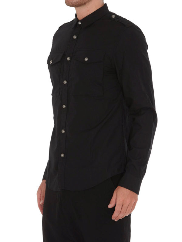 Balmain: Hemden online - Hemd - Schwarz