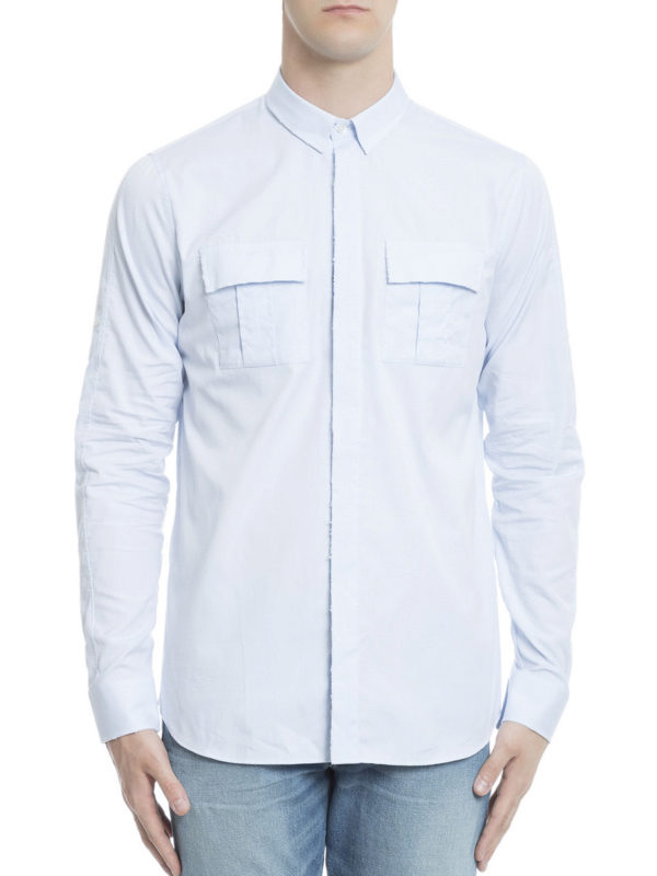 Balmain: Hemden online - Hemd Fur Herren - Hellblau