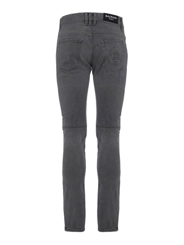 Balmain: Skinny Jeans online - Skinny Jeans - Grau