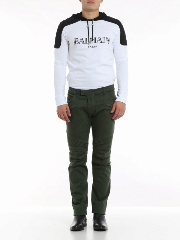 Balmain: Straight Leg Jeans online - 