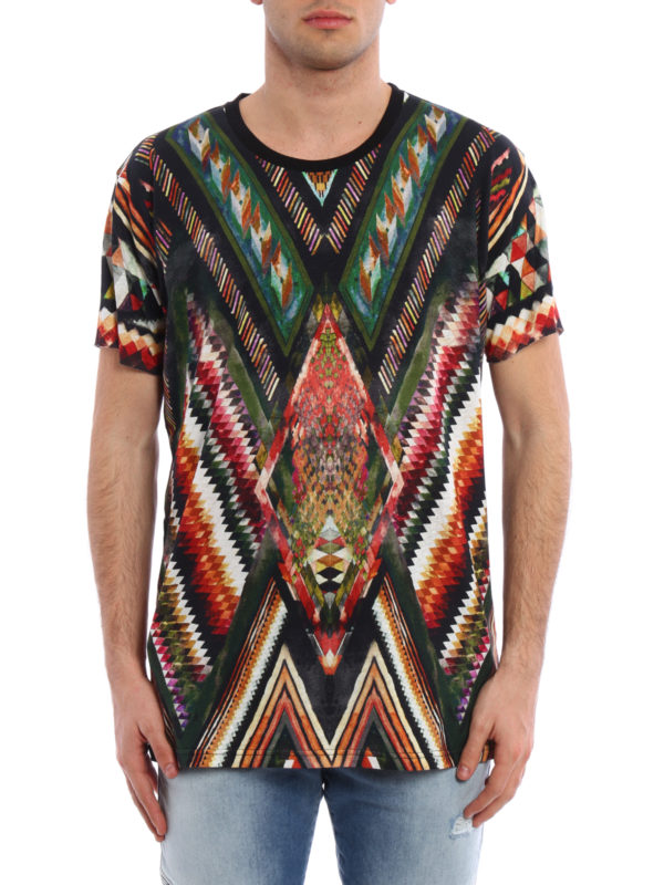 Balmain: t-shirts online - Imprime T-shirt
