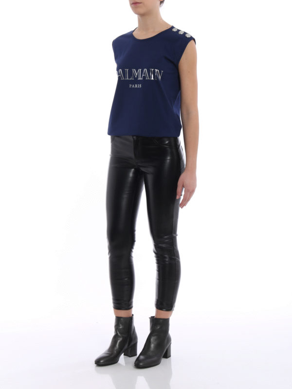 Balmain: Tops & Débardeurs online - Top - Bleu