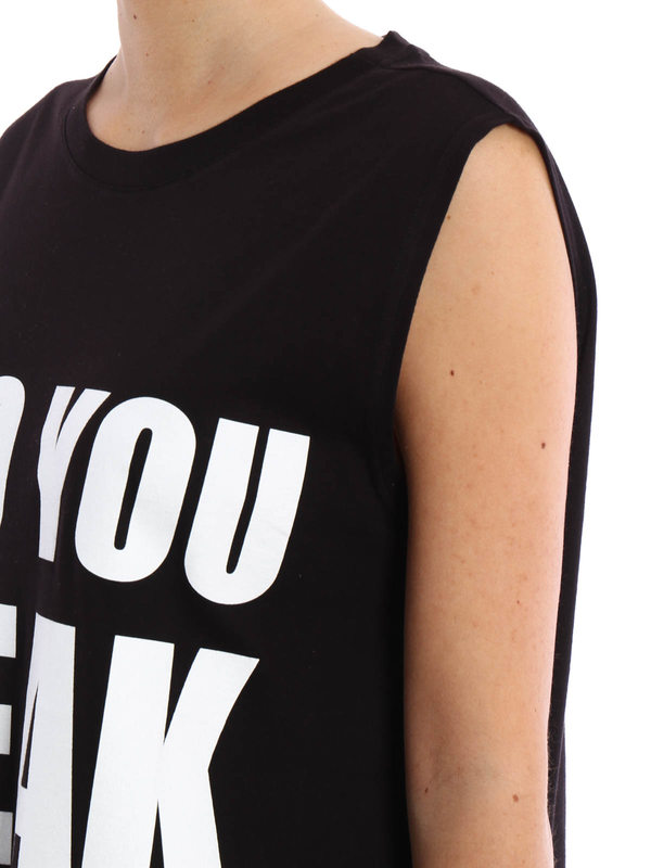 iKRIX Balmain: Printed tank top