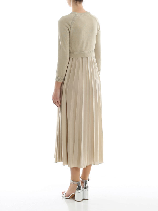 Maxikleid - Beige shop online: WEEKEND MAX MARA