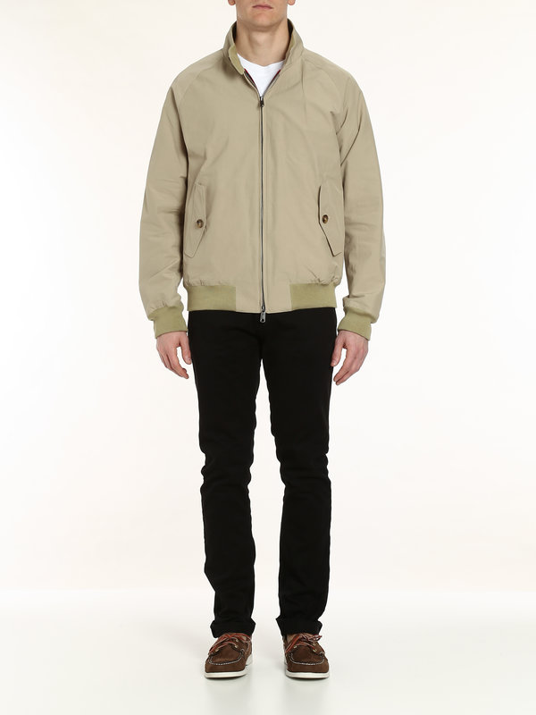 Baracuta G9 Baracuta jacket - Beige - Men|BRCPS001BCNY1818