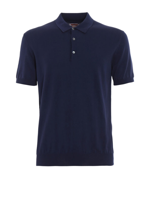 BARACUTA: Poloshirts - Poloshirt - Blau