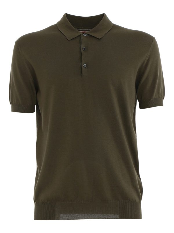 BARACUTA: ポロシャツ - ポロシャツ - 緑