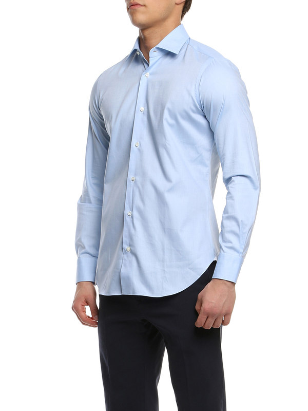 BARBA buy online Camisa Azul Claro Para Hombre