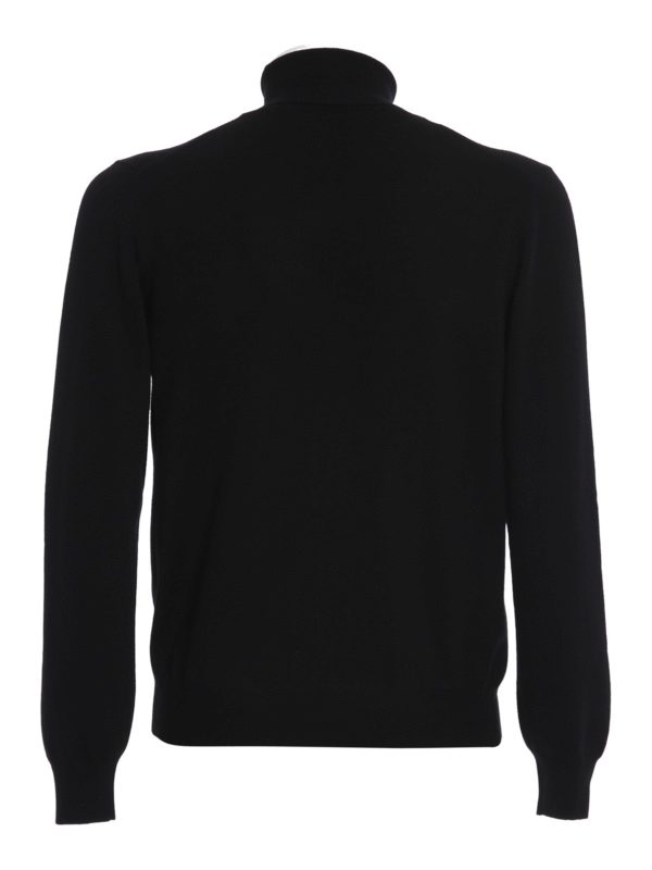 BARBA: Cuellos altos y polos online - Suéter Con Cuello Alto - Negro