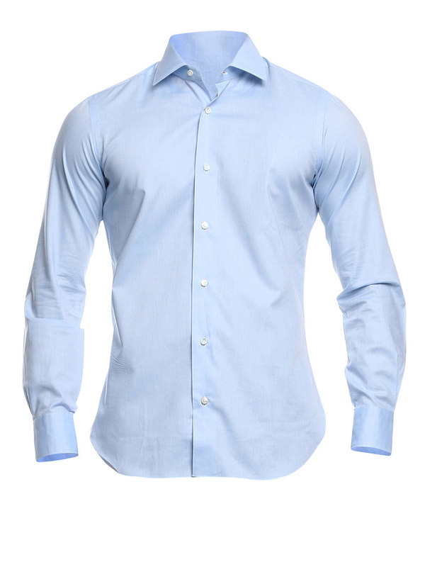 BARBA: Camisas - Camisa Azul Claro Para Hombre