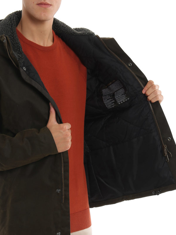 BARBOUR buy online Kevlar waxed cotton jacket