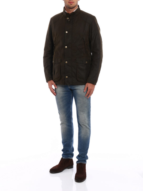 BARBOUR: casual jackets online - Leeward wax jacket 