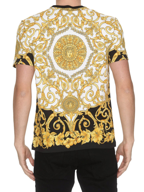 T-Shirt - Gemustert shop online: VERSACE