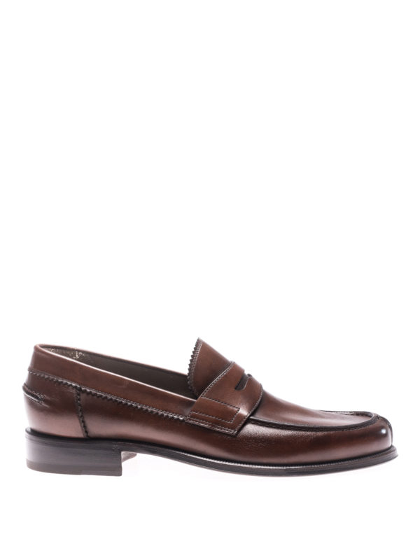 BARRETT: Loafers & Slippers - Lord brown leather loafers