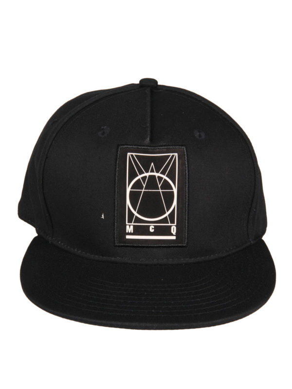 Baseball logo hat shop online: MCQ