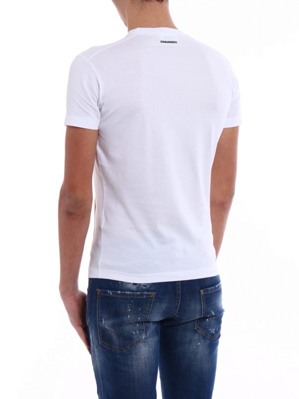 T-Shirt - Basquiat shop online: DSQUARED2