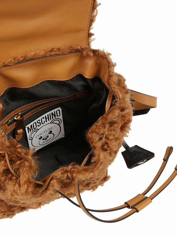 Bear backpack shop online: MOSCHINO