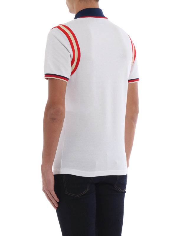 Poloshirt - Weiß shop online: GUCCI