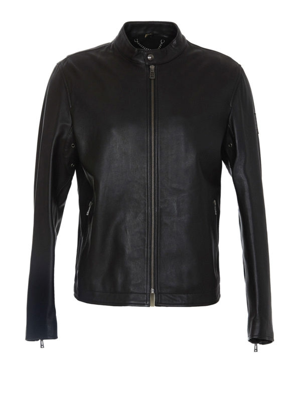 BELSTAFF: leather jacket - Leather jacket