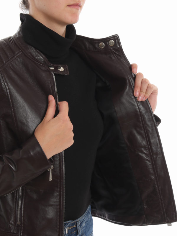 iKRIX BELSTAFF: Lederjacke - Bordeaux