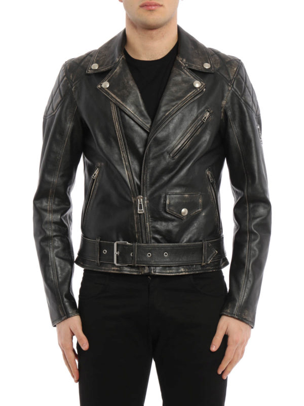 BELSTAFF: Vestes en cuir online - Manteau En Cuir Arlingham