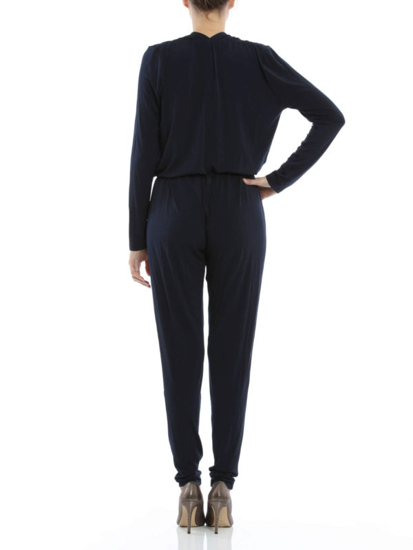 Belted jersey jumpsuit shop online: MICHAEL KORS
