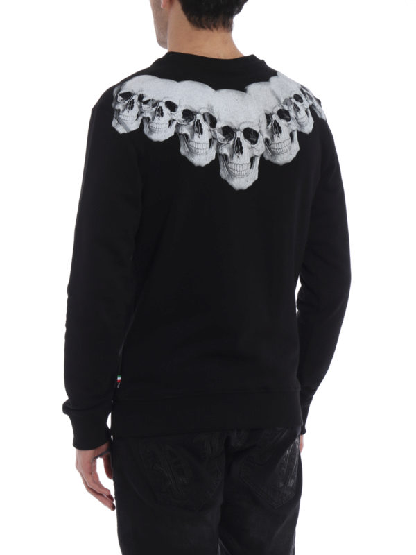 Berry Gordv skulls print sweatshirt shop online: PHILIPP PLEIN