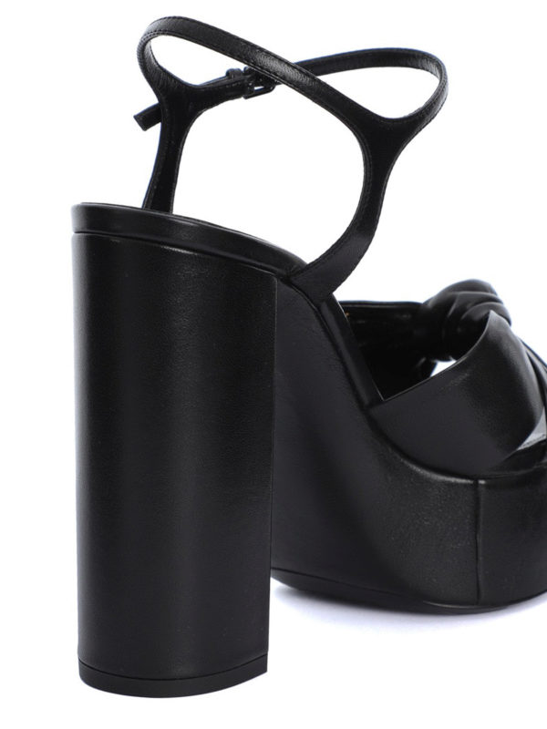 Bianca platform sandals shop online: SAINT LAURENT