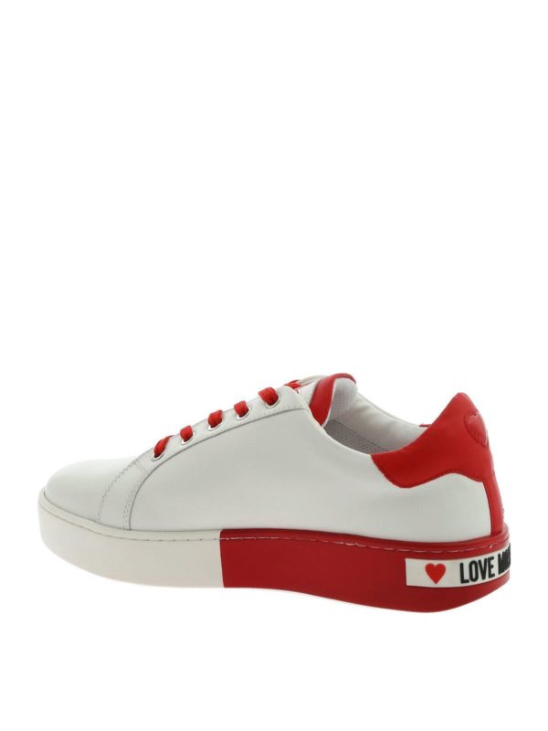 Baskets - Blanc shop online: LOVE MOSCHINO