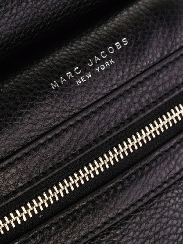 Biker leather backpack shop online: MARC JACOBS