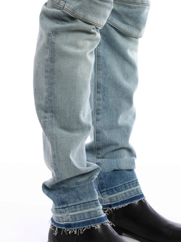 Vaqueros Pitillos Azules