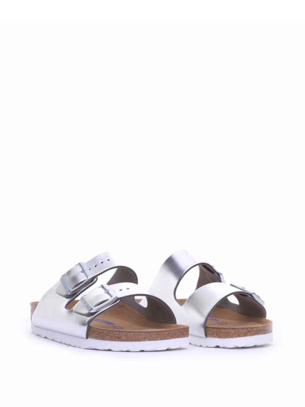 BIRKENSTOCK: サンダル online - サンダル - 銀