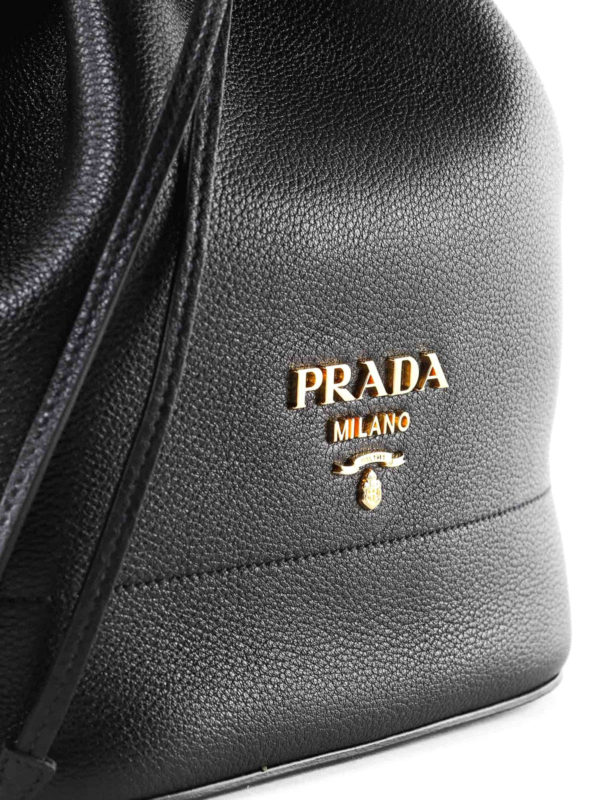 Bucket-Bag - Schwarz shop online: PRADA