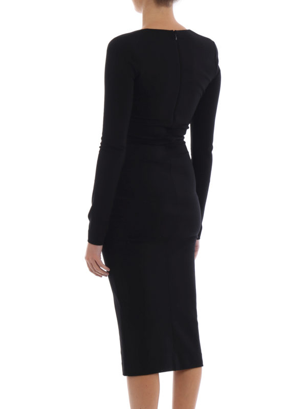 Maxikleid - Schwarz shop online: DSQUARED2