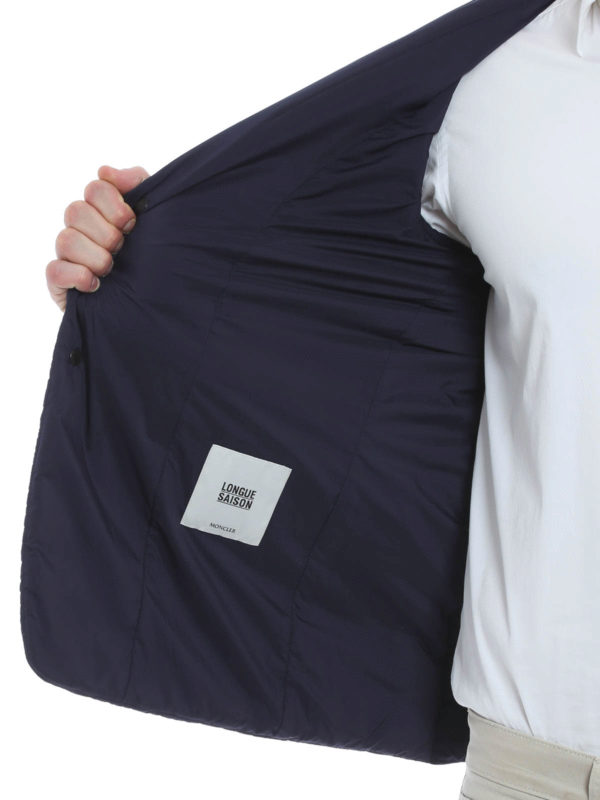 Blazer-inspired padded jacket