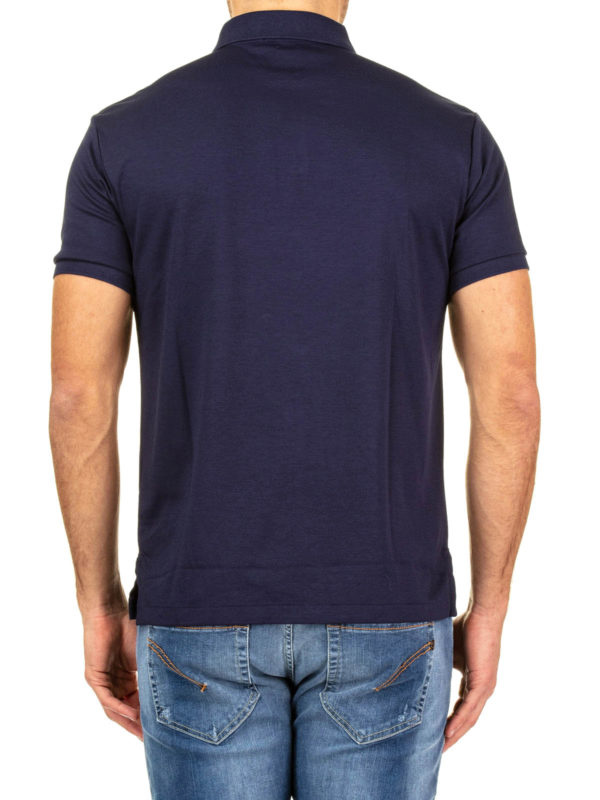 Polo blu in cotone shop online: POLO RALPH LAUREN