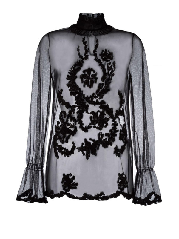 BLUGIRL: Blusas - Blusa Negra