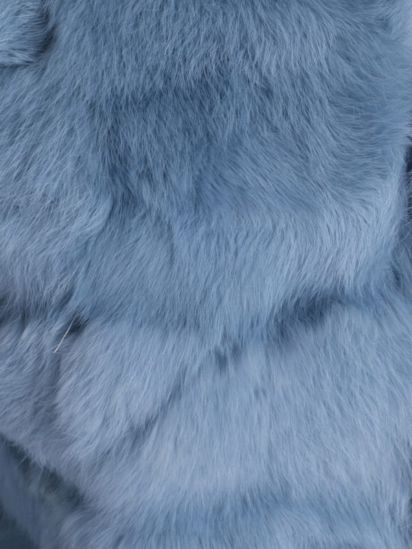 iKRIX BLUGIRL: Pelz Und Shearling - Hellblau
