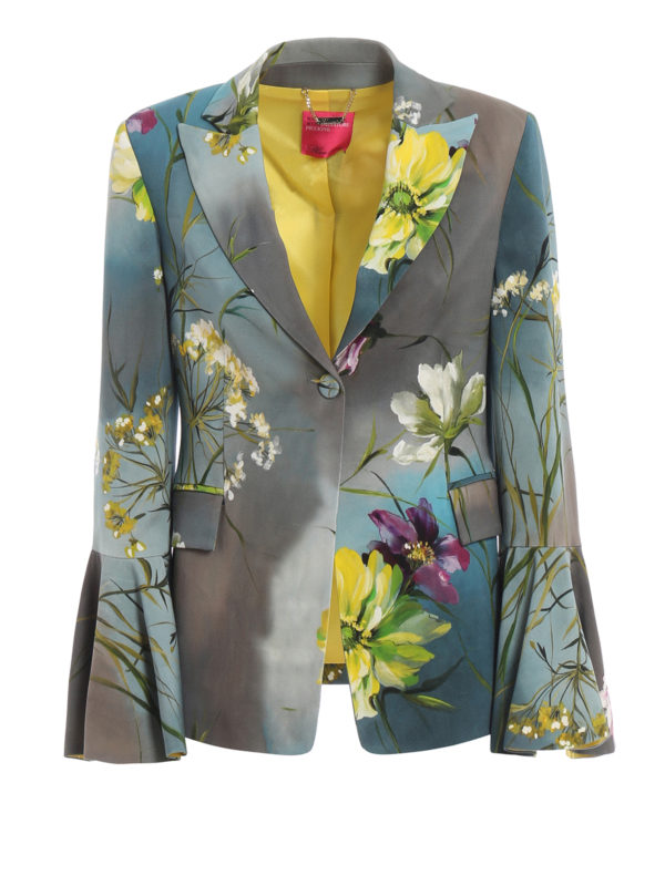 BLUMARINE: Blazer - Blazer - Estampado