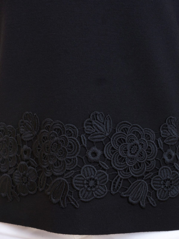 BLUMARINE buy online Black wool and lace sweater