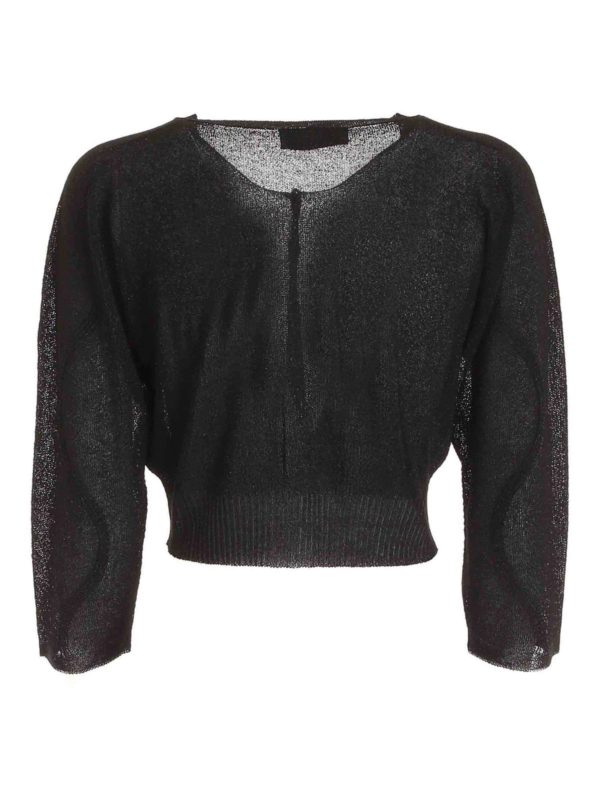 BLUMARINE: Cardigans online - Cardigan - Schwarz