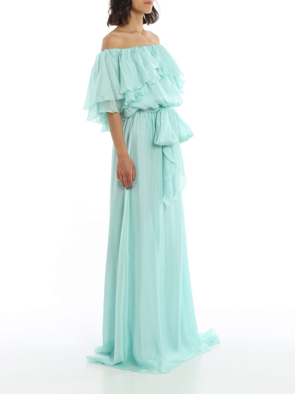 baby blue long dress Ladivine Oc021 Long Prom Dress Light Blue / 6